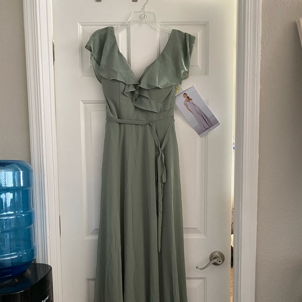 Size two brand new bridesmaids dress